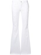 Faith Connexion Low-rise Flared Jeans - White