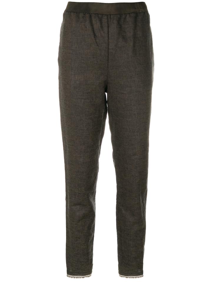 Cherevichkiotvichki High Waisted Tailored Pants - Green