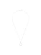 Natasha Schweitzer Mini Aqua Necklace - Silver
