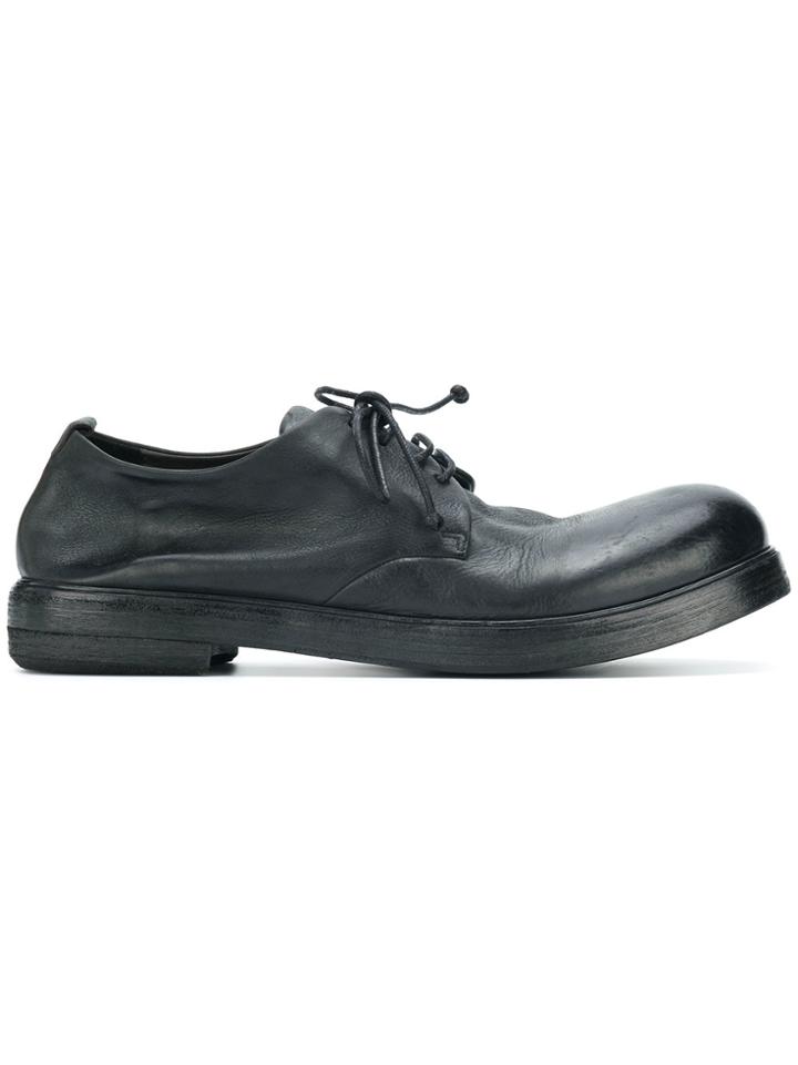 Marsèll Lace-up Distressed Shoes - Black
