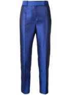 Haider Ackermann High Rise Woven Trousers - Blue