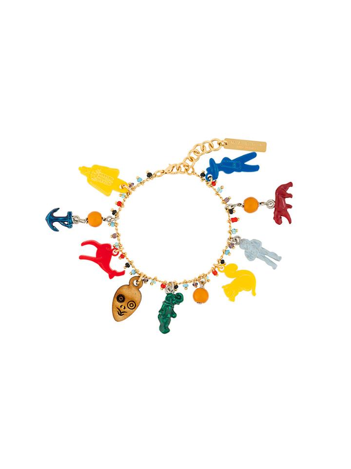 Marni Playful Charm Bracelet - Metallic