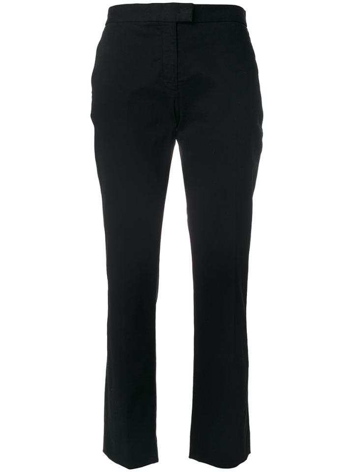 Ps By Paul Smith Cropped Tailored Trousers - Black