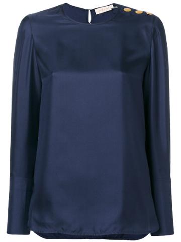 Tory Burch Martina Blouse - Blue