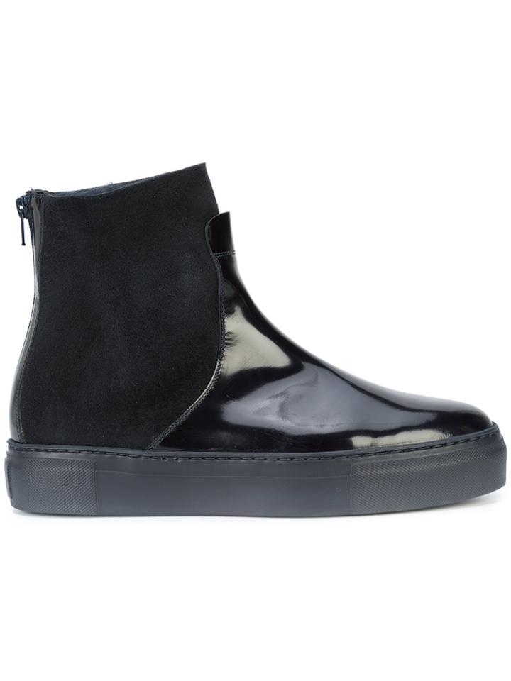 Agl Zipped Boots - Blue