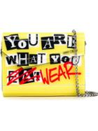 Jimmy Choo 'candy' Clutch, Women's, Yellow/orange, Plexiglass/metal/leather