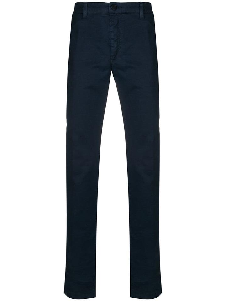 Massimo Alba Winch Trousers - Blue