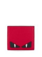 Fendi Bag Bugs Eye Wallet - Red
