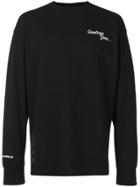 Palm Angels Graphic Print Sweatshirt - Black