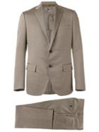 Caruso Formal Suit, Men's, Size: 54, Nude/neutrals, Silk/cotton/linen/flax/cupro