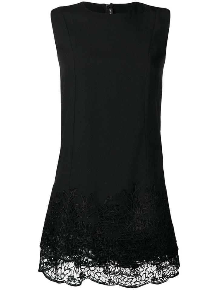 Ermanno Scervino Lace Hem Dress - Black