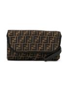 Fendi Kids Ff Fold-up Changing Mat - Brown