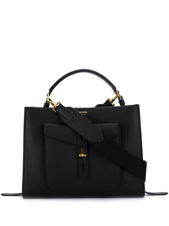Tom Ford Top Handle Bag - Black