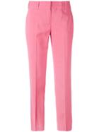 Ermanno Scervino Cropped Trousers - Pink & Purple