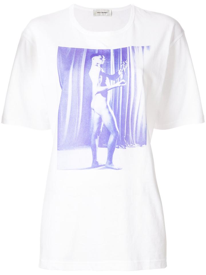 Wales Bonner Print Short-sleeve T-shirt - White