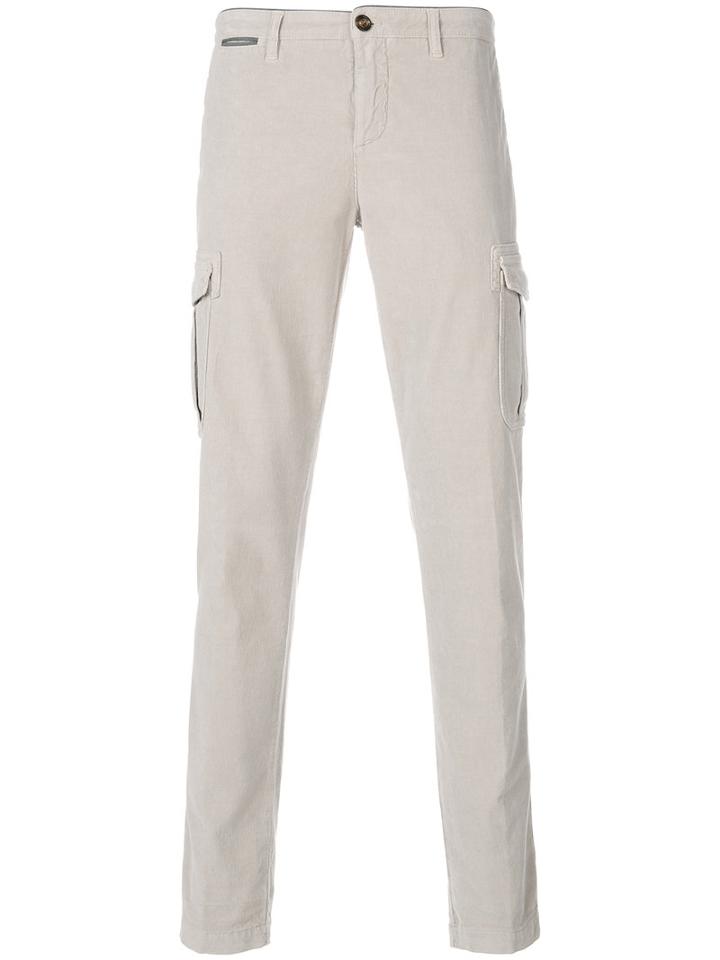 Eleventy - Plain Chinos - Men - Cotton/spandex/elastane - 38, White, Cotton/spandex/elastane