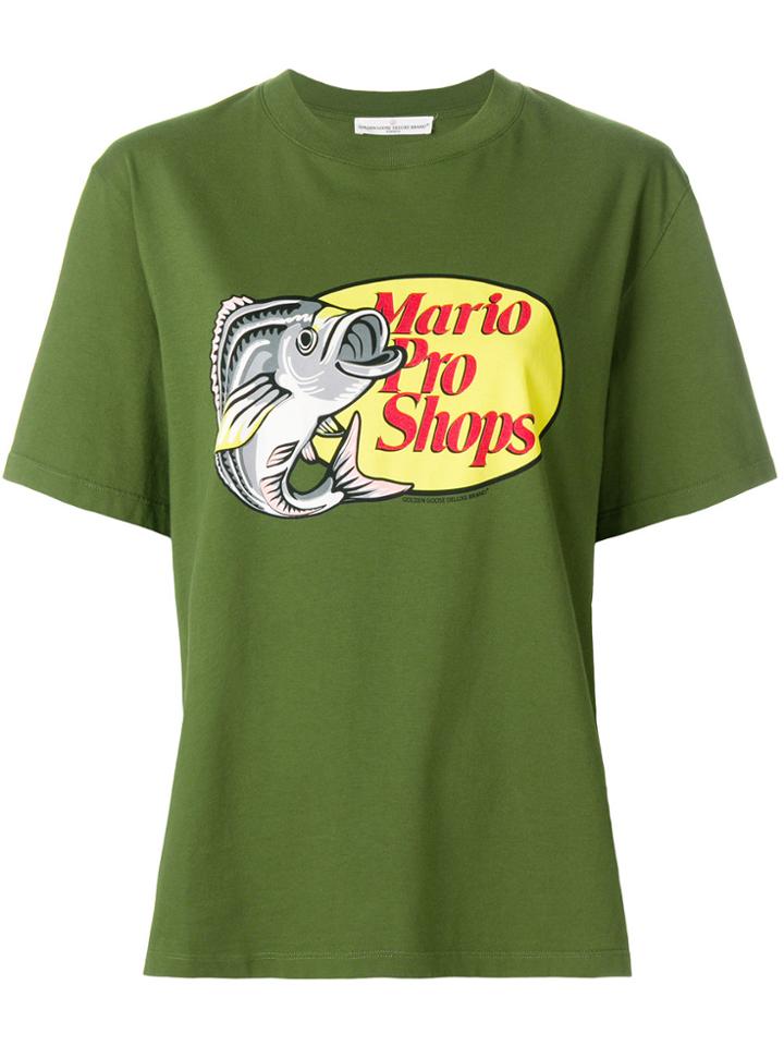 Golden Goose Deluxe Brand Printed T-shirt - Green