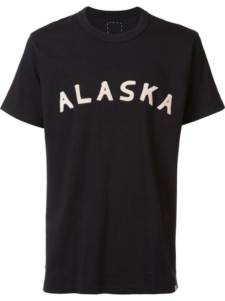 Visvim 'alaska' T-shirt, Men's, Size: 2, Black, Cotton
