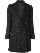 Paltò 'agnes' Coat, Women's, Size: 42, Black, Silk/cotton/acrylic/virgin Wool
