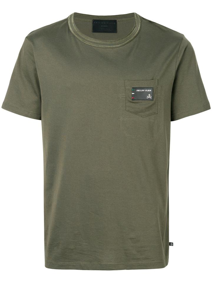 Philipp Plein Pocket Patch T-shirt - Green