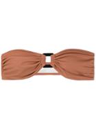 Solid & Striped Squared Hoop Bikini Top - Neutrals