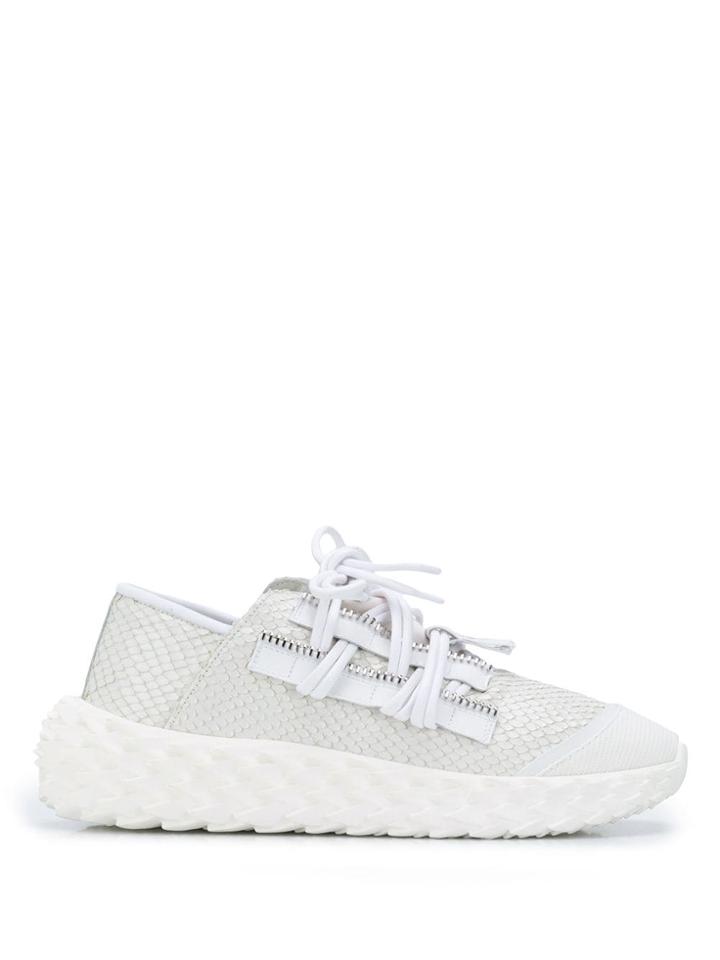 Giuseppe Zanotti Lace-up Sneakers - White