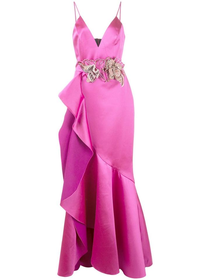 Patbo Tiered Bouquet Dress - Pink