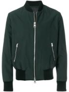 Ami Alexandre Mattiussi Zipped Bomber Jacket - Green