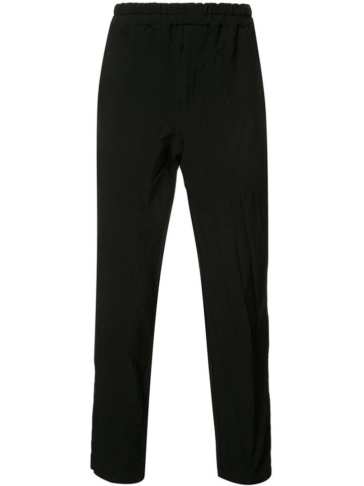 Black Comme Des Garçons - Cropped Trousers - Men - Polyester - L, Polyester