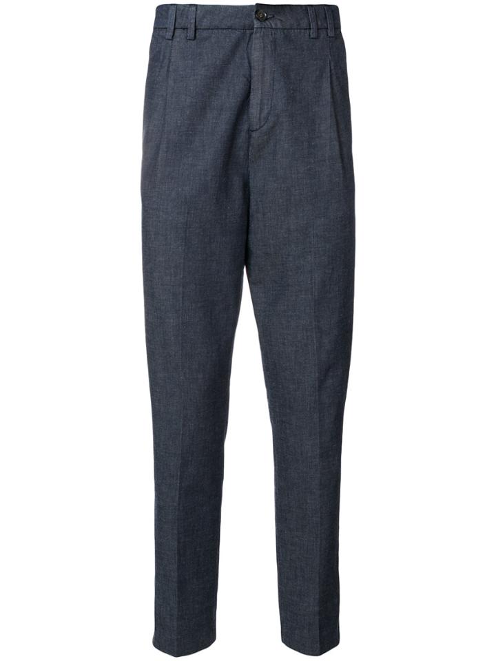 Corneliani Regular Trousers - Blue