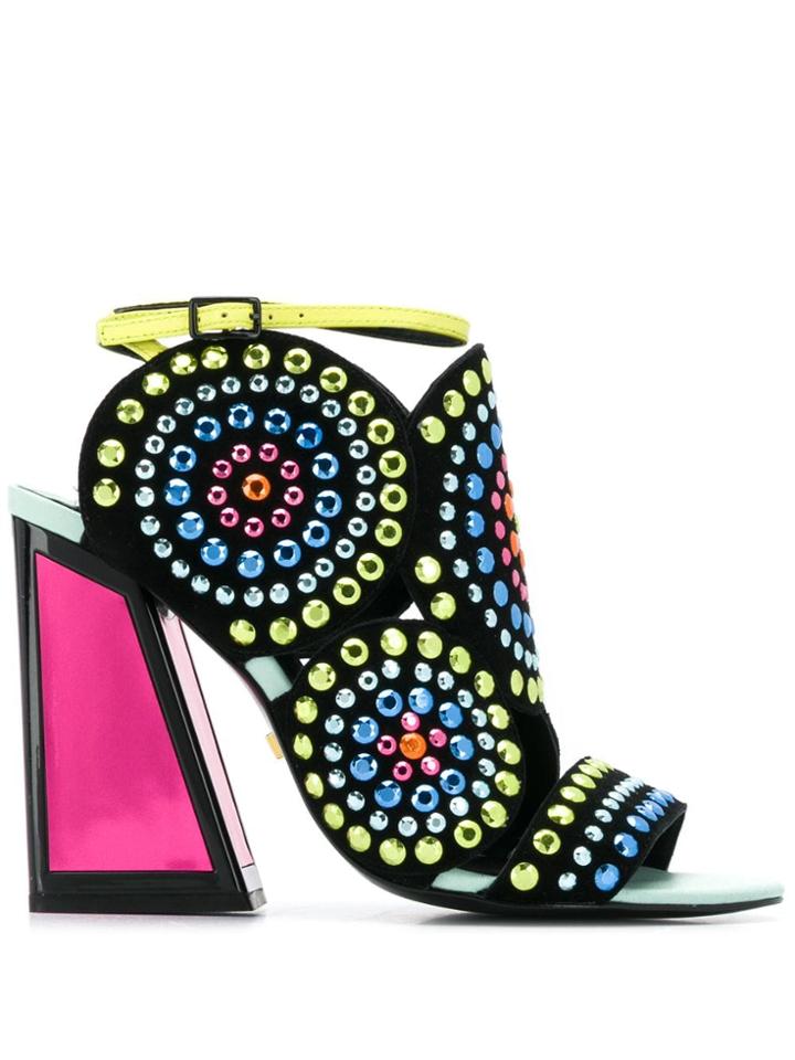 Kat Maconie Frida Studded Sandals - Black