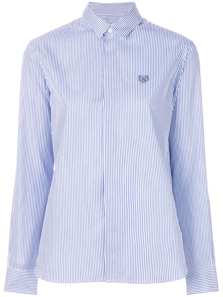Kenzo Mini Tiger Striped Shirt - Blue