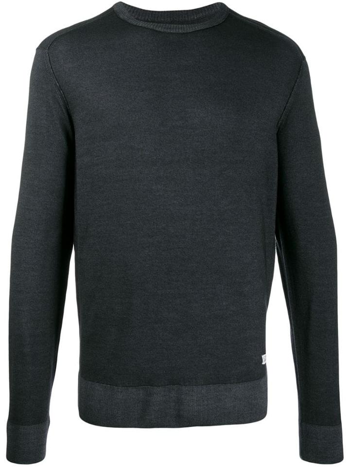 Cp Company Fine Knit Jumper - Black