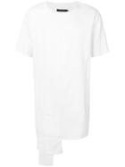 Alchemy Draped Patchwork T-shirt - White