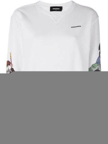 Dsquared2 Samurai Sleeve Sweatshirt