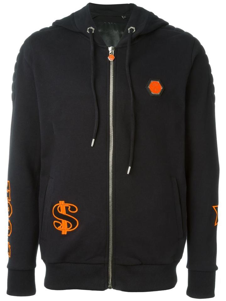 Philipp Plein Jack Hoodie, Men's, Size: Xs, Black, Cotton