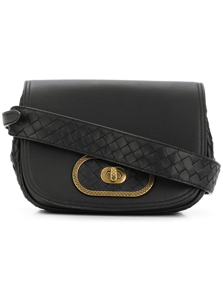 Bottega Veneta Bv Luna Crossbody Bag - Black