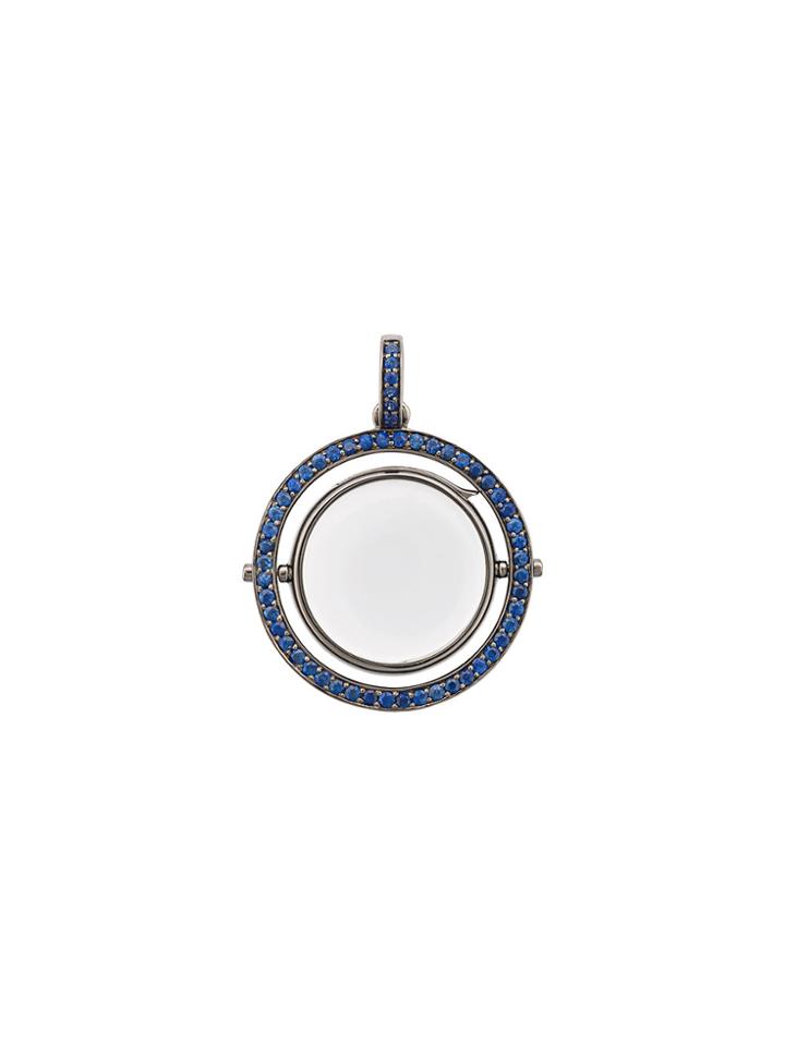 Loquet Revolving Locket - Blue