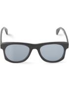 The Elder Statesman Buffalo Horn Wayfarer Sunglasses