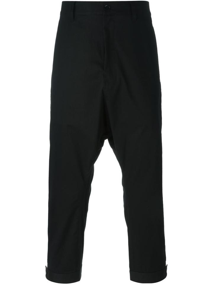 Y-3 Drop-crotch Trousers