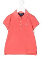 Ralph Lauren Kids - Slit Sides Polo Shirt - Kids - Cotton/spandex/elastane - 12 Yrs, Pink/purple