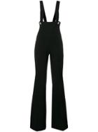 Alessandra Rich High-waisted Jumpsuit - Black