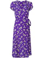 P.a.r.o.s.h. Floral Pattern Dress - Purple