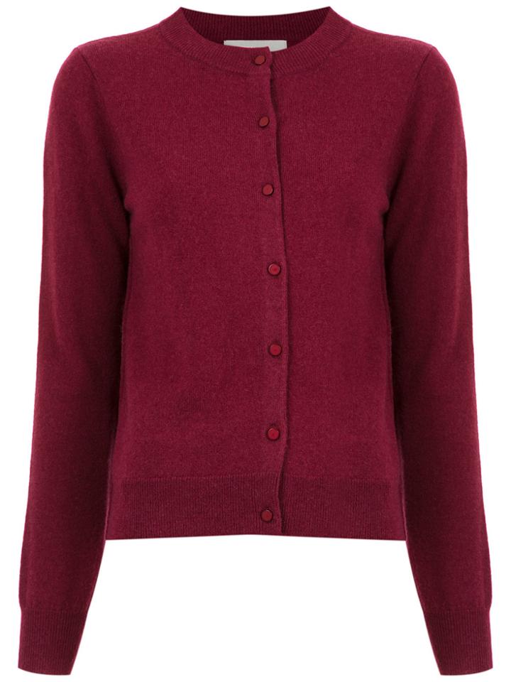 Egrey Cashmere Cardigan - Red