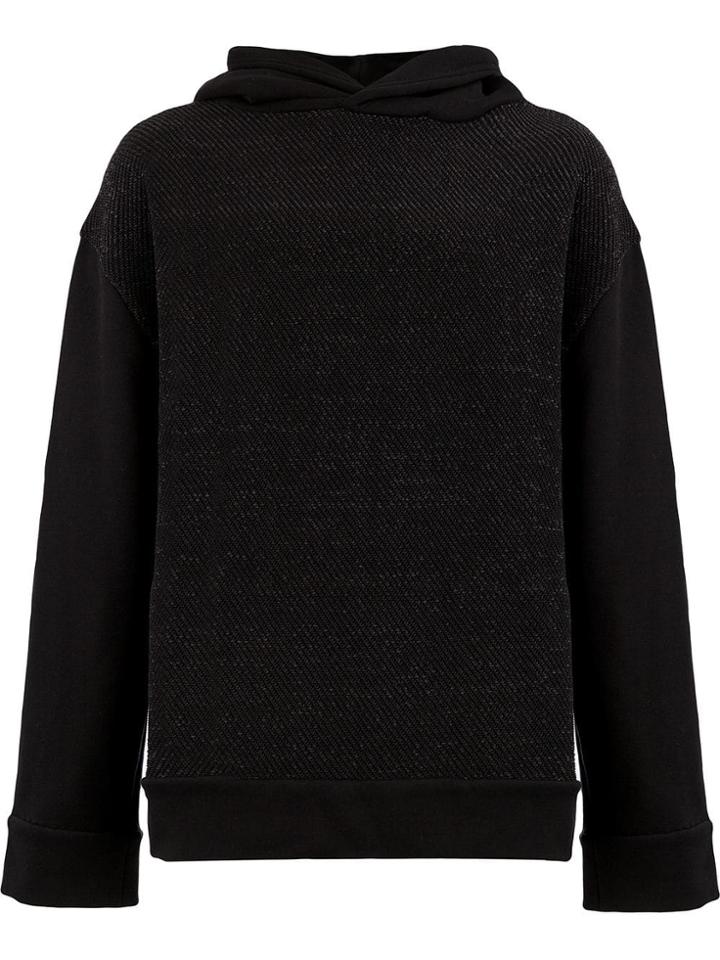 Forcerepublik Textured Hoodie - Black