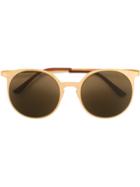 Italia Independent Round Frame Sunglasses - Metallic