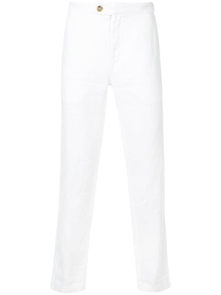 Venroy Straight Leg Lounge Trousers - White