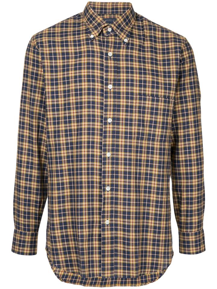 Tomorrowland Plaid Shirt - Yellow & Orange