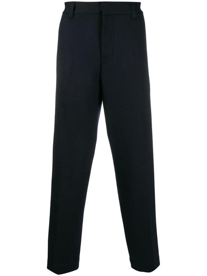 Emporio Armani Regular-fit Trousers - Blue