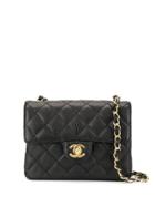 Chanel Pre-owned 2000-2002 Flap Shoulder Bag - Black